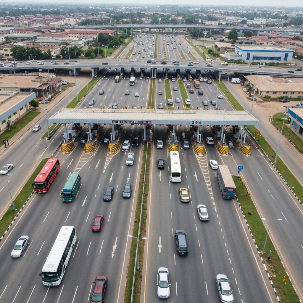 Nigerian Toll Plaza